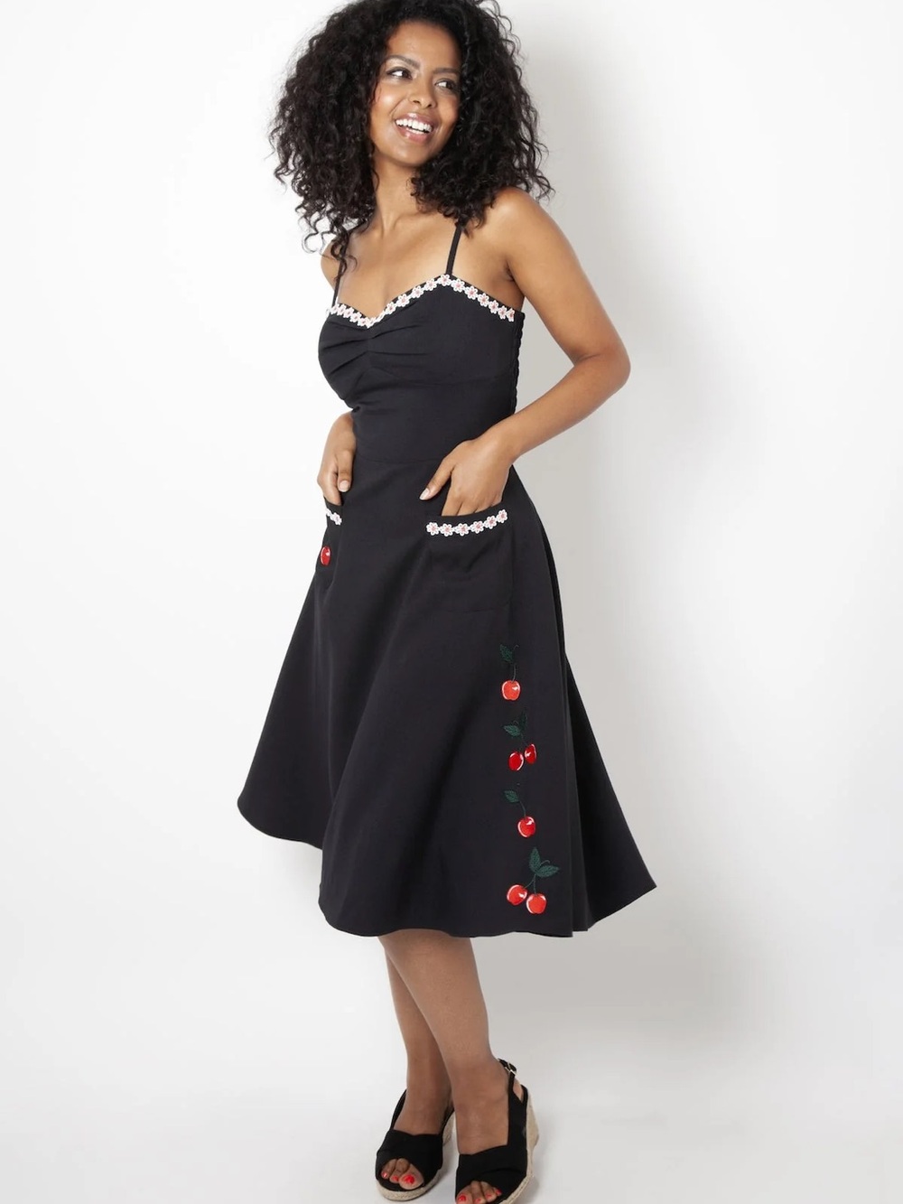 Voodoo Vixen Layla cherry dress